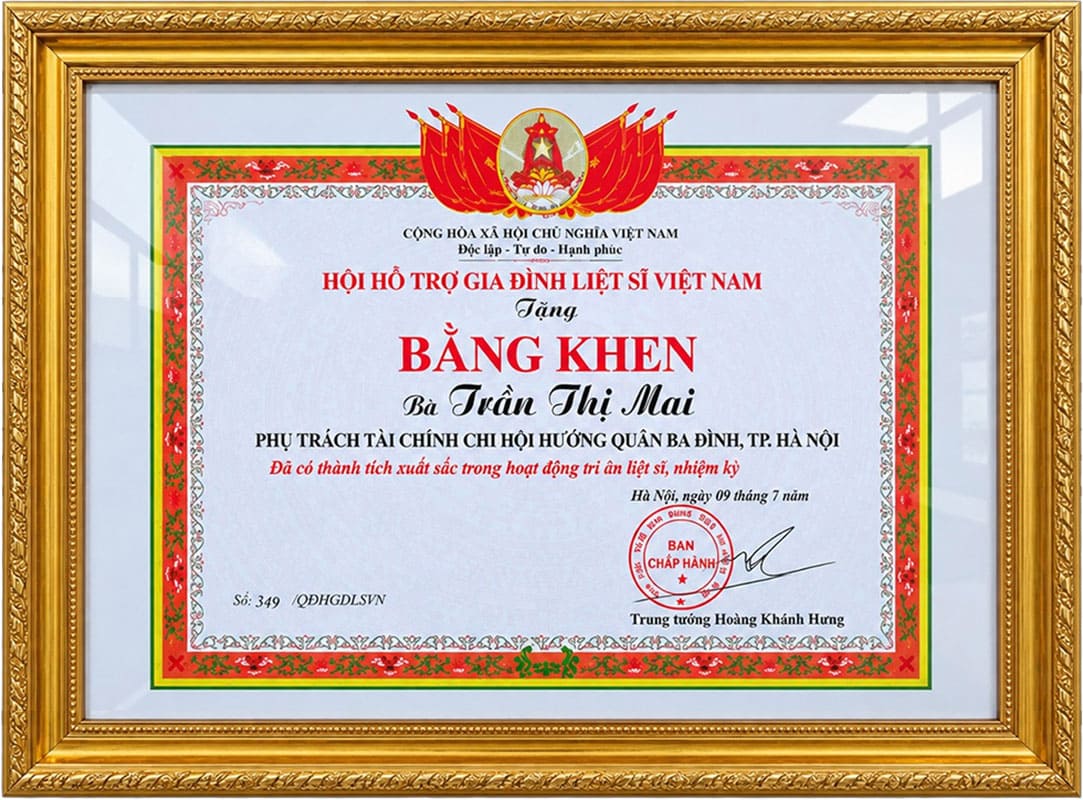 Ép Plastic bằng khen giá rẻ