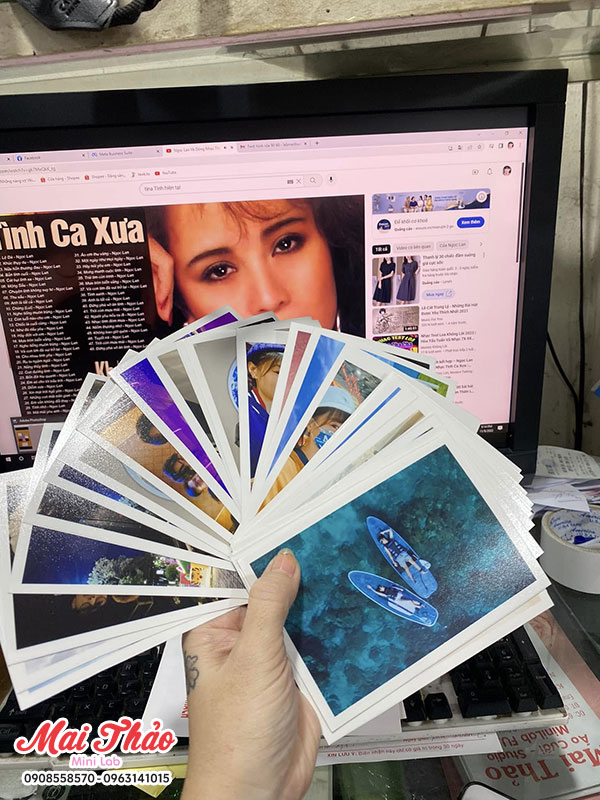 Ảnh ép lụa