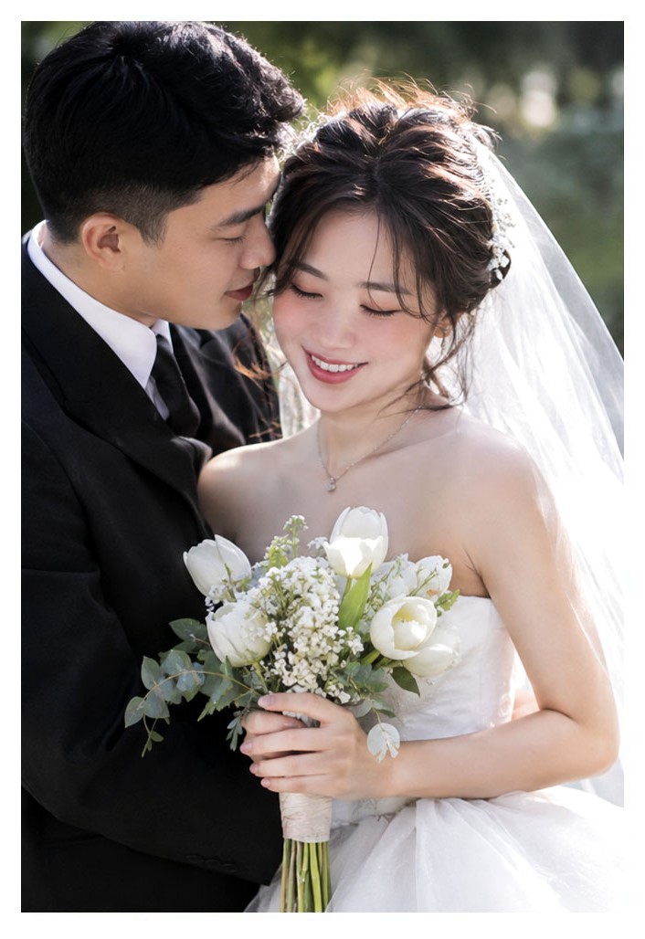 Rửa ảnh ép lụa hình cưới